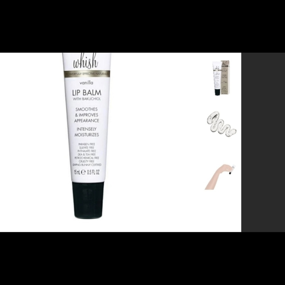 Whish Vanilla Bean lip scrub NEW